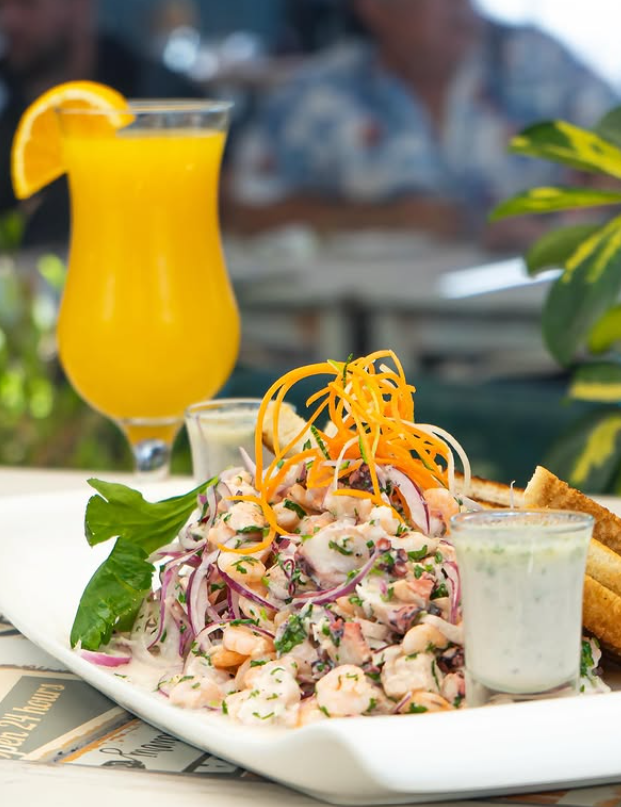 Plato de la casa Cafelatte